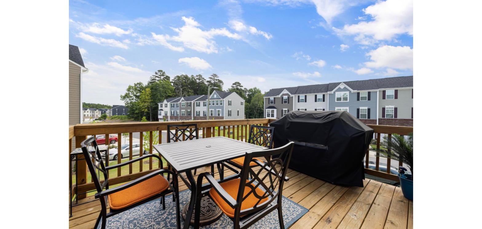 Clean wood deck and fence after pressure washing